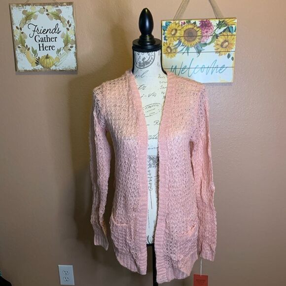 Mossimo pink cardigan  - Picture 1 of 8